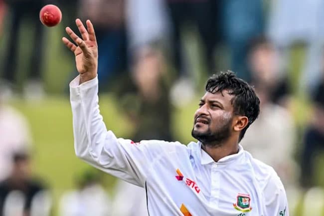 Shakib’s bowling action found faulty, banned by ECB