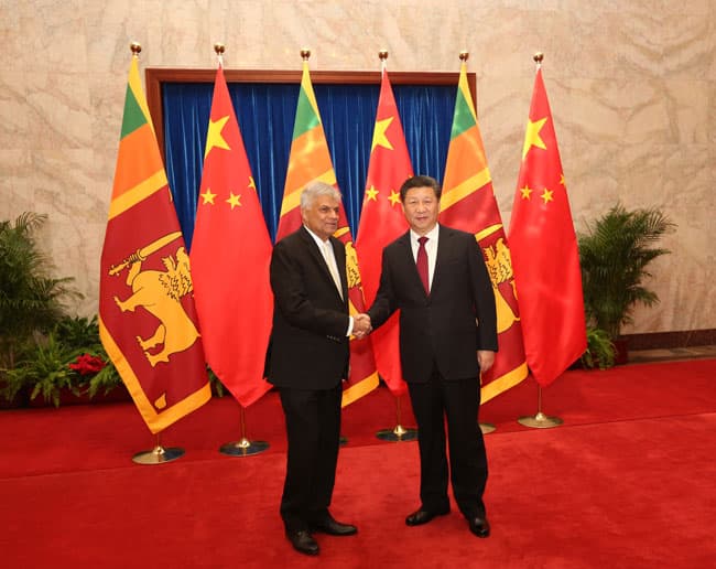 H’tota project talks with Sri Lanka should be speeded up: China