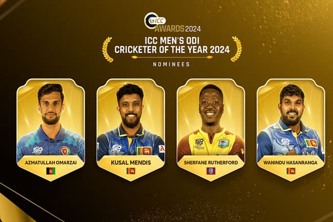 Mendis, Wanindu among frontrunners for ICC Men’s ODI Cricketer of The Year