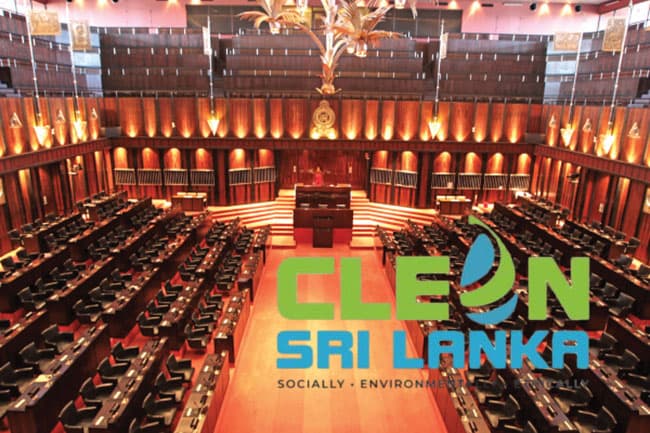 Parliament to debate “Clean Sri Lanka” program next week