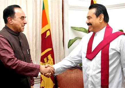 Swamy pleads for ‘Bharat Ratna’ to Rajapaksa