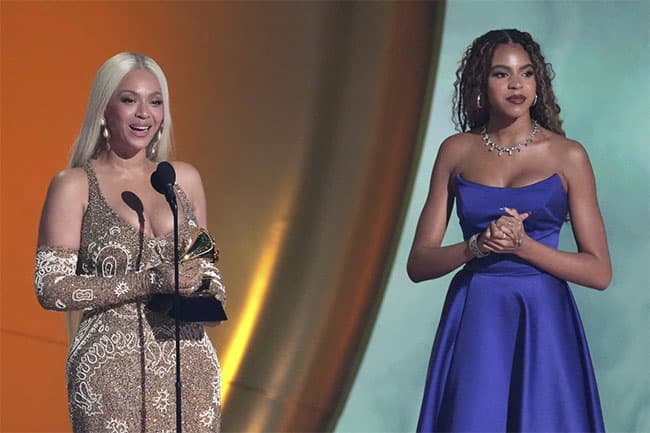 Beyoncé wins album of the year at the 2025 Grammys for ‘Cowboy Carter’