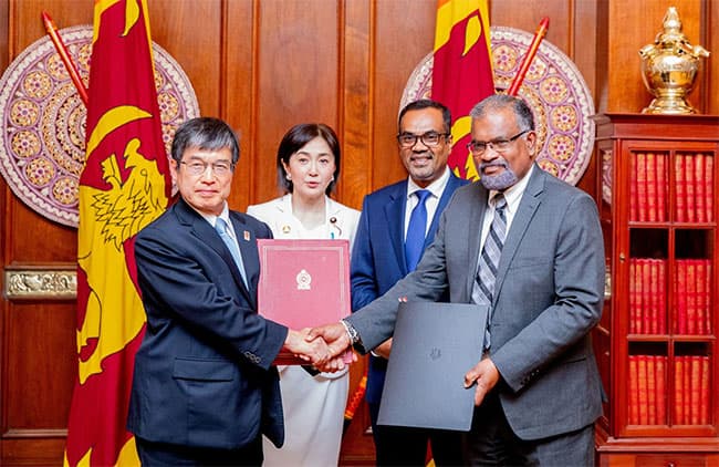 Japan provides Rs. 565 mln grant to improve Sri Lanka’s waste management capacity