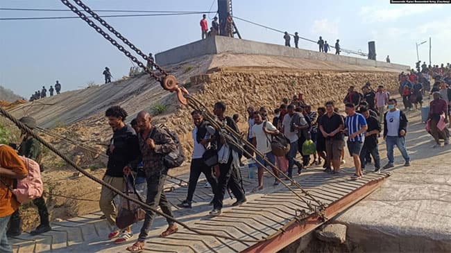 Over 250 foreigners including Sri Lankan freed from Myanmar’s scam centres