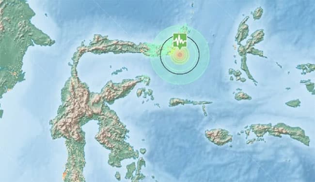 6.1 magnitude earthquake strikes near Indonesia’s Sulawesi
