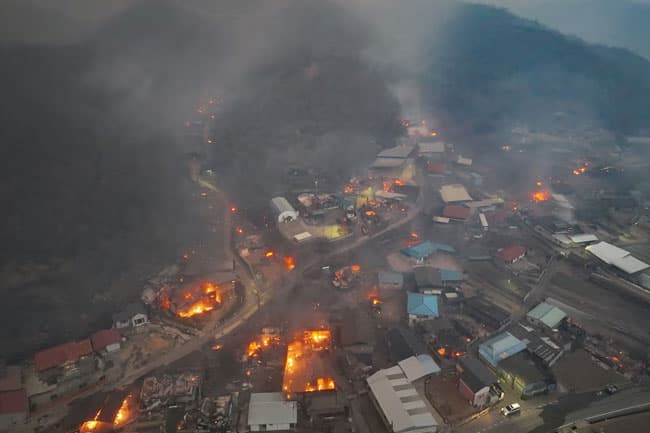 Death toll in South Korea wildfires rises to 16