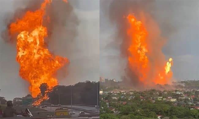Six hospitalised after fire on Malaysia gas pipeline, among 33 hurt