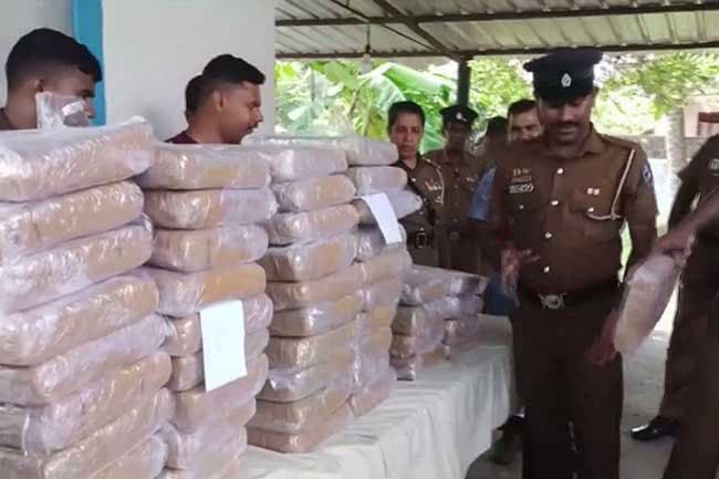 Police discover 200 kg of Kerala cannabis in lorry transporting fish