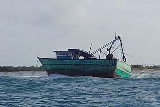 Navy intercepts vessel with suspected narcotics haul off Sri Lanka