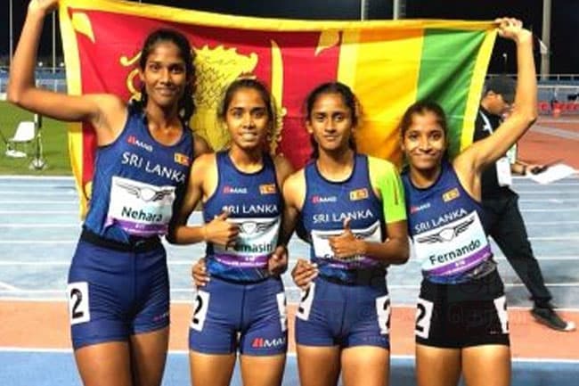 Sri Lanka places 9th with eight medals at Asian U-18 Athletics Championship