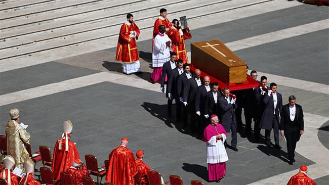 Watch Live: Pope Francis’ funeral begins at St. Peter’s Square