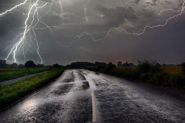 Advisory issued for severe lightning