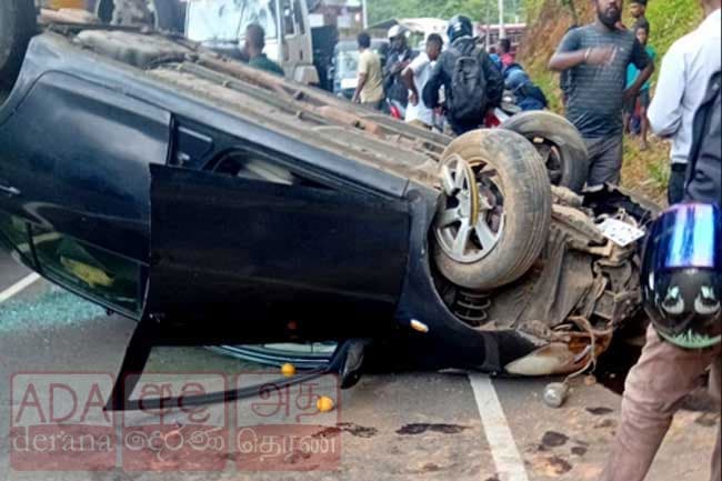 Another motor accident in Talawakelle