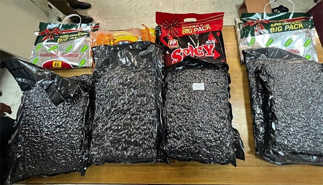 Thai national arrested with ‘Kush’ worth Rs. 79 mn at BIA