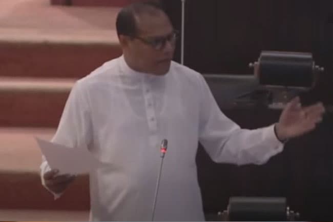 Committee appointed to probe Dayasiri’s behaviour in Parliament