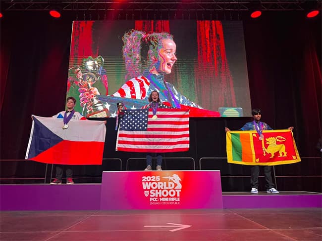 Kael Liyanage wins Sri Lanka’s first-ever medal at World Practical Shooting Championship