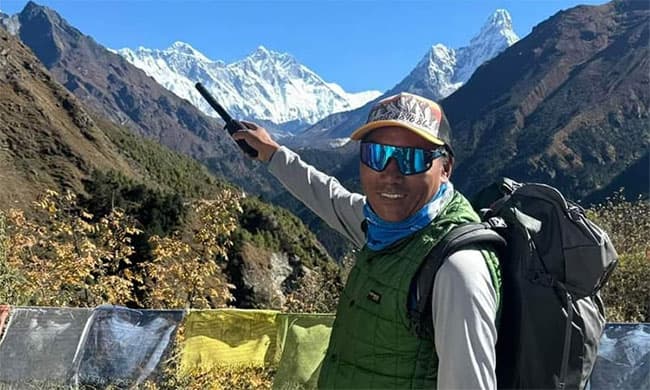 Nepal’s ‘Everest Man’ sets record with 31st summit