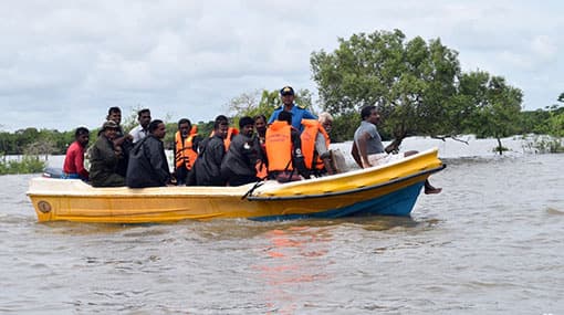 Over 400 families in eight districts affected due to adverse weather