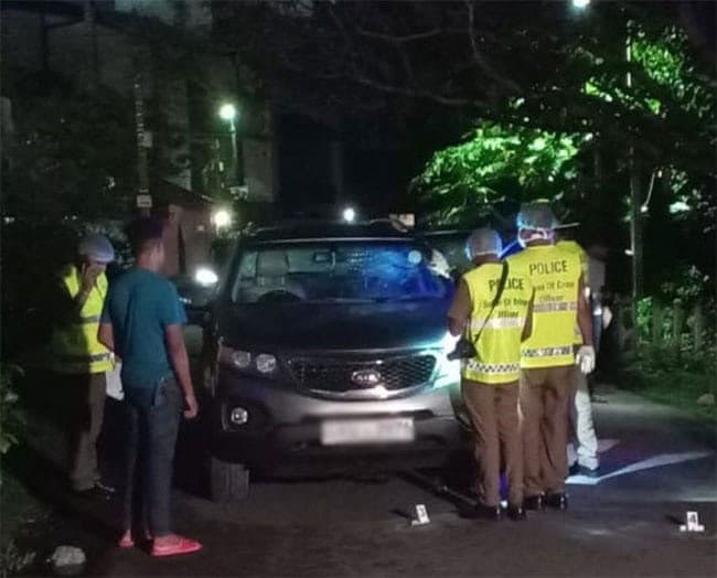 Two more arrested over shooting Thusitha Halloluwa’s vehicle