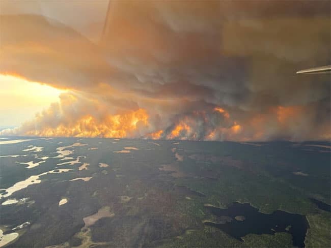 Canada, US warn of air quality hazards as Canadian fire smoke reaches Europe