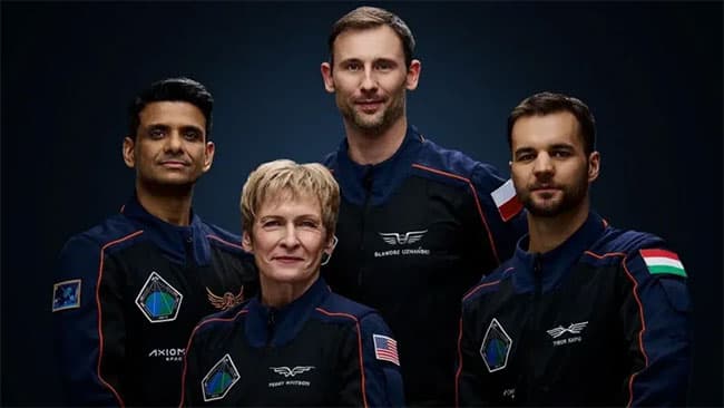 Indian pilot set for a historic space journey on Axiom-4