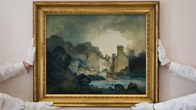 Lost Turner oil painting found after 150 years
