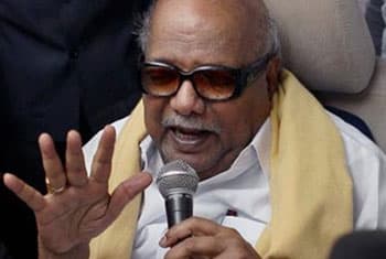 Quitting UPA has not helped Tamils: Karunanidhi