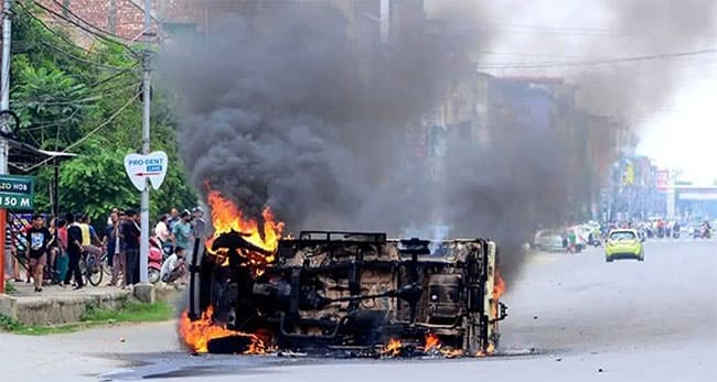 Curfew and internet shutdown in India’s violence-hit Manipur state