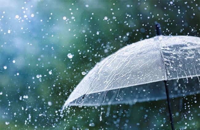 Several spells of showers expected today