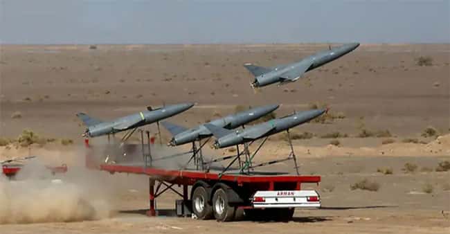 Iran launched over 100 drones at Israel in past few hours