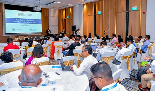 Sri Lanka focuses on developing a unique Food Security Index