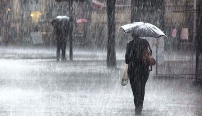 Several spells of showers expected today