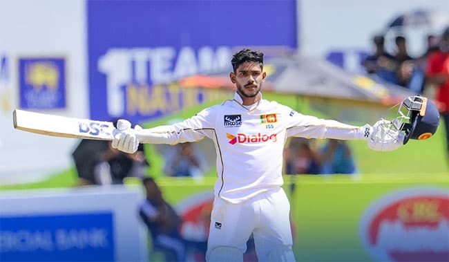 SL vs. BAN 1st Test: Pathum Nissanka hits 3rd Test century