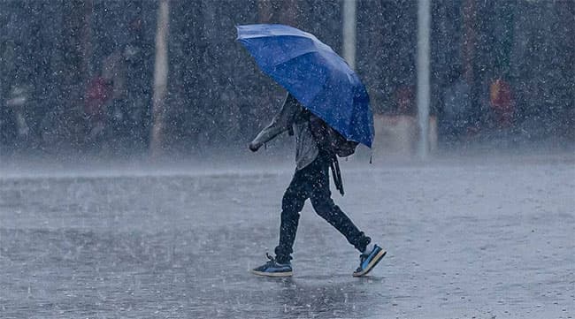 Showers expected in several areas today