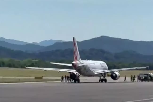 Milan Bergamo Airport tragedy as person ‘sucked into plane engine’