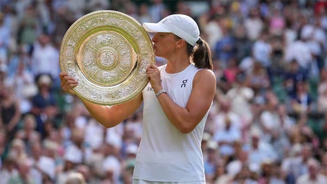 Poland’s Iga Swiatek crushes American Anisimova 6-0 6-0 to win maiden Wimbledon crown