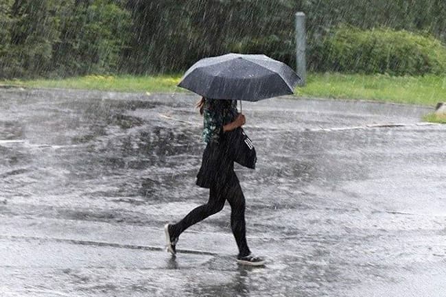 Showers expected in several areas today
