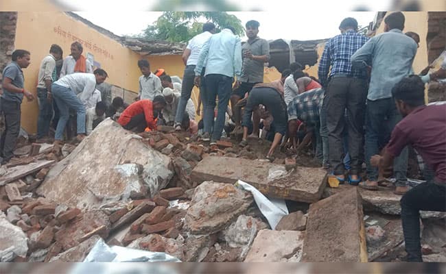 4 children dead, 40 trapped in debris as school building collapses in India