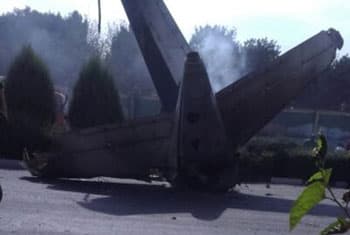 Iranian passenger plane crashes in Tehran