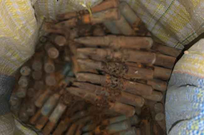 Over 1,300 bullets found from abandoned well in Jaffna