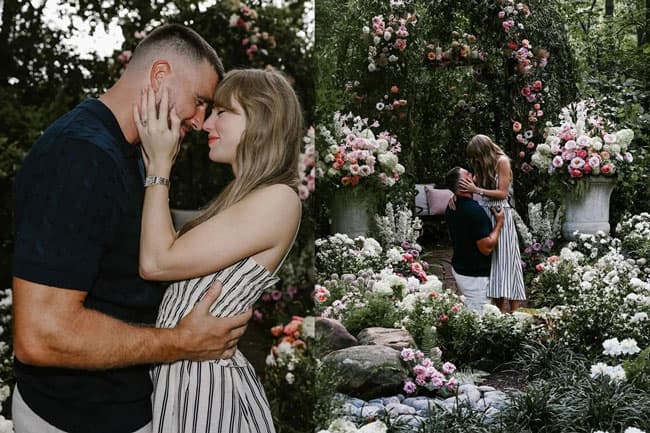 Taylor Swift and Travis Kelce get engaged after two-year romance