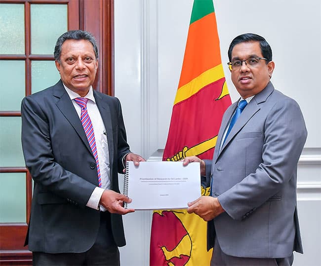 ‘National Research Priorities Report’ handed over to President’s Secretary