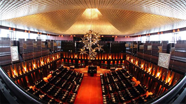 Parliament adjourned for 10 minutes