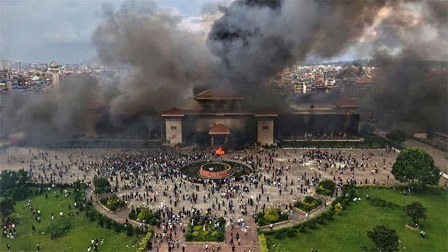 Nepal’s major parties say dissolved parliament must be reinstated