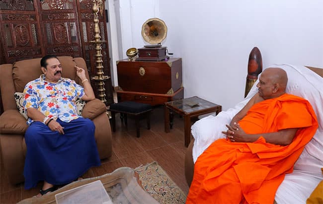 ‘I am humbly proud to have been a people’s leader’: Mahinda Rajapaksa