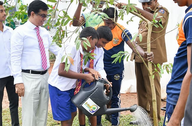 Second phase of ‘Clean Sri Lanka’ Urban Forest Project launched in Thotalaga