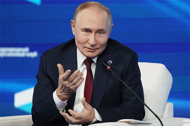 Putin praises Trump but warns supplies of US long-range missiles to Ukraine will badly hurt ties