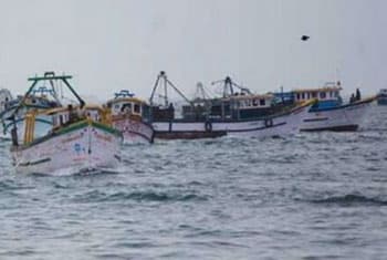 50 Indian fishermen arrested by Lankan Navy