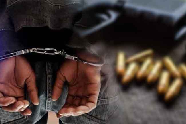 Businessman arrested with pistol and ammunition in Minuwangoda
