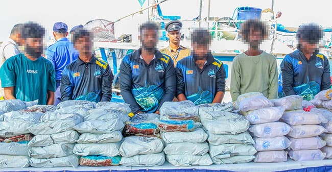 Owner of fishing vessel seized with nearly Rs. 5 bln worth of narcotics detained